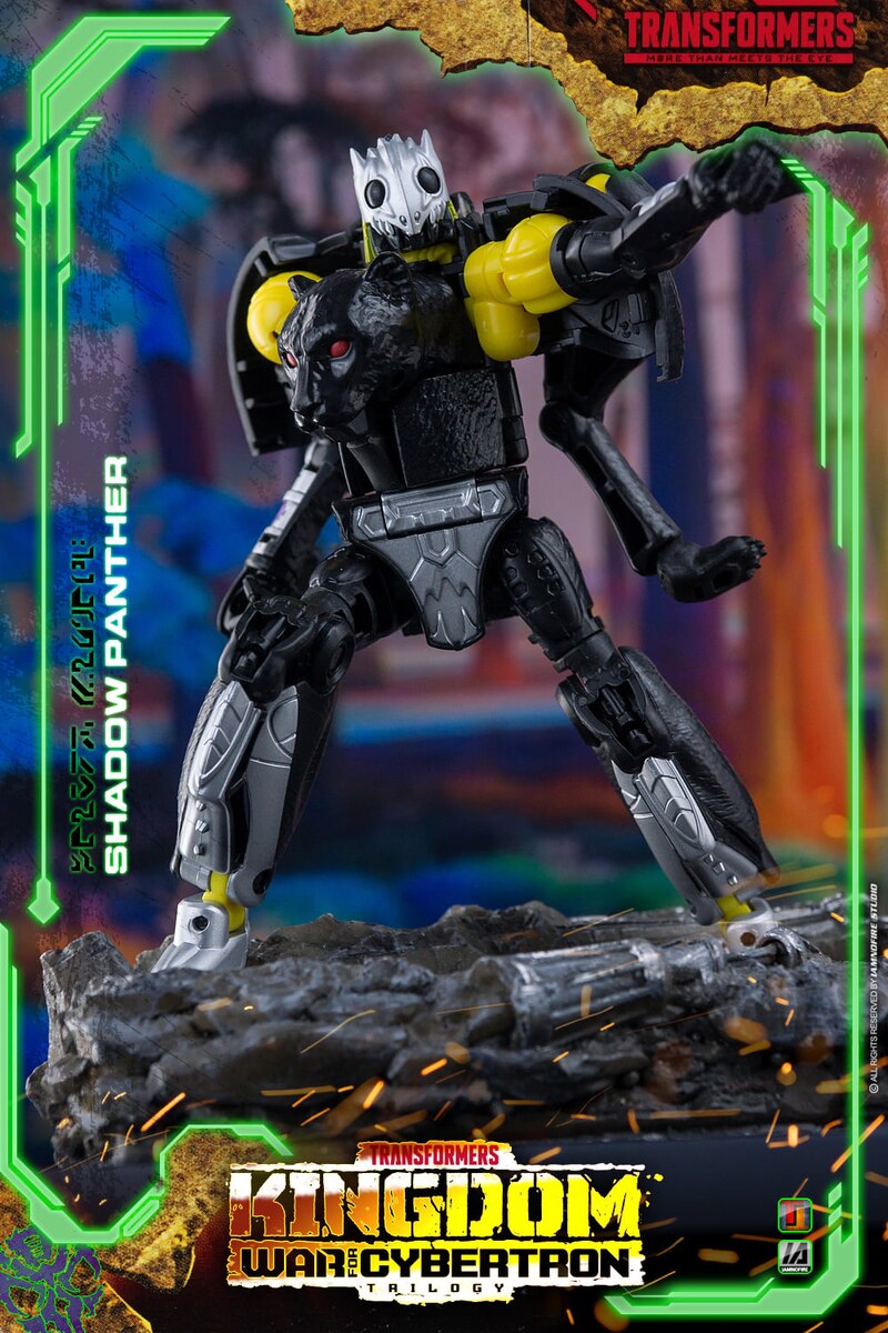 Transformers Kingdom Shadow Panther Toy Photography by IAMNOFIRE